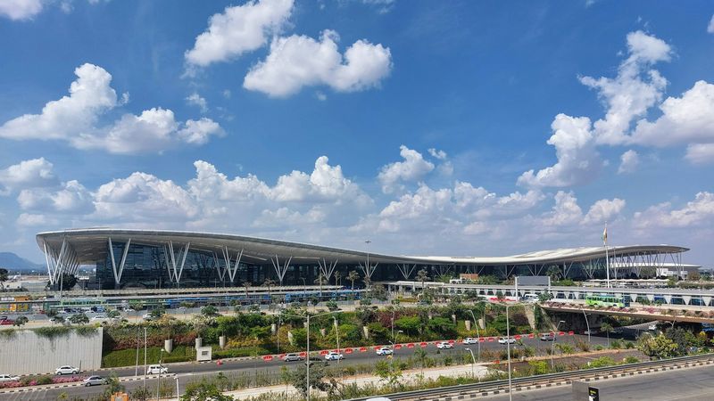 Terminal 1 of Kempegowda International Airport